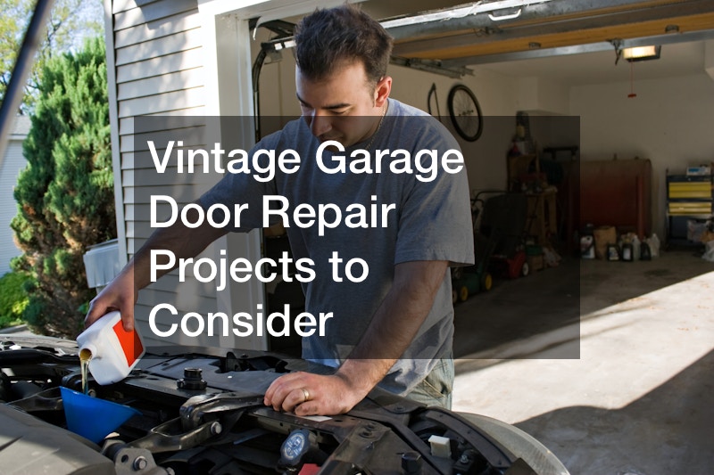 Vintage Garage Door Repair Projects to Consider