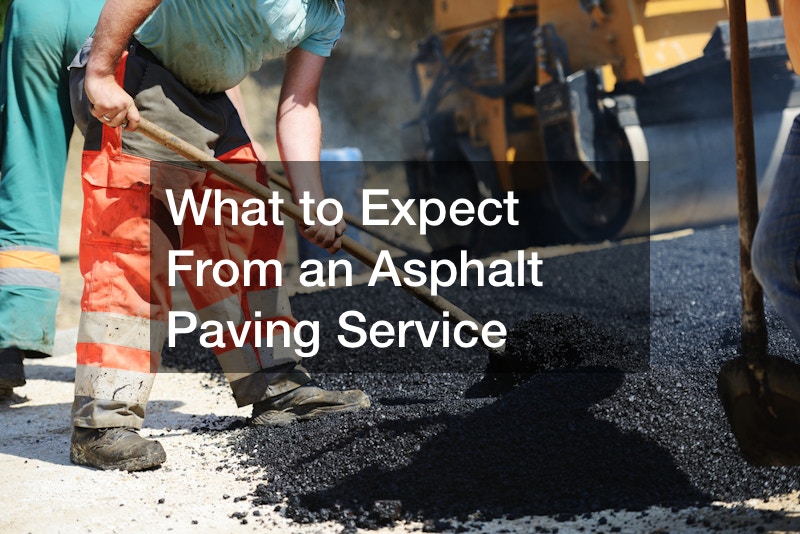 What to Expect From an Asphalt Paving Service