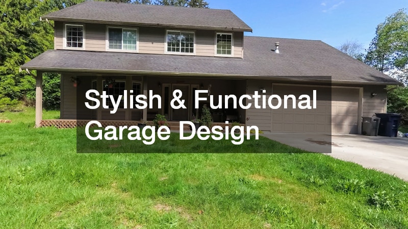Stylish and Functional Garage Design